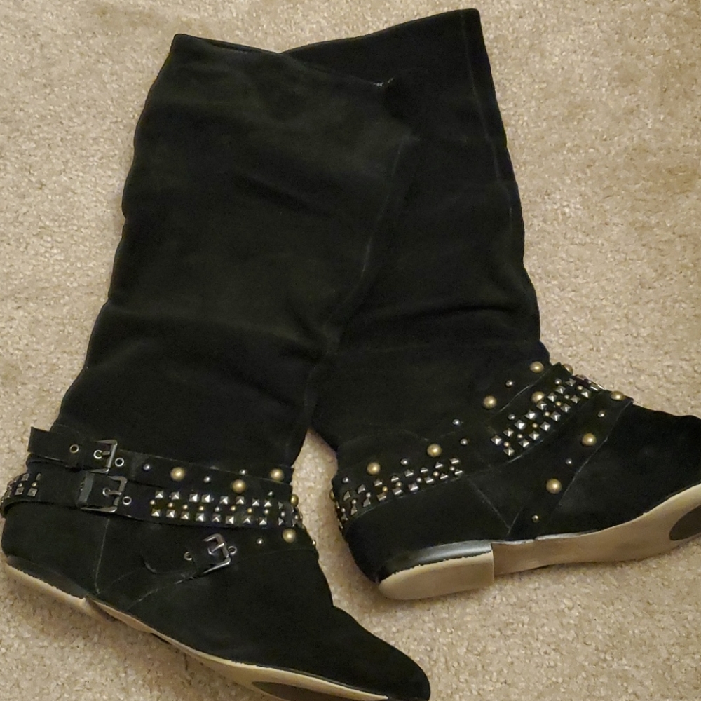 Suede Boots